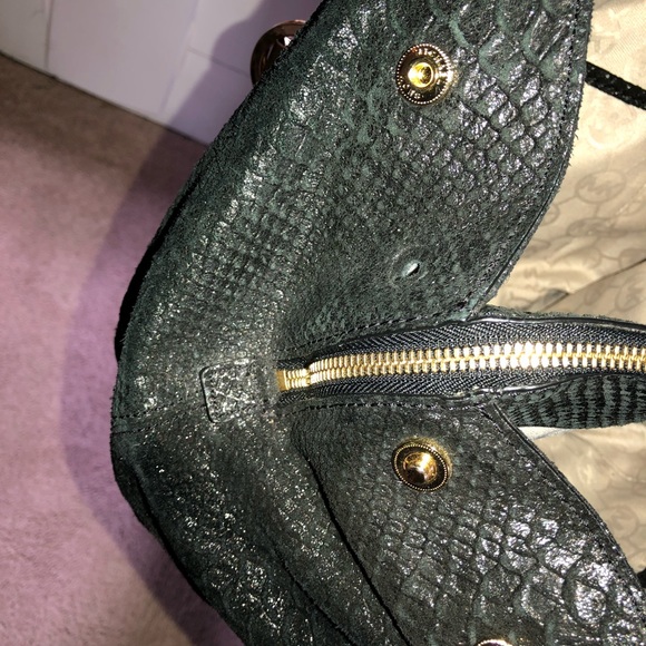 RARE Michael Kors Python Shoulder Bag - Picture 7 of 7